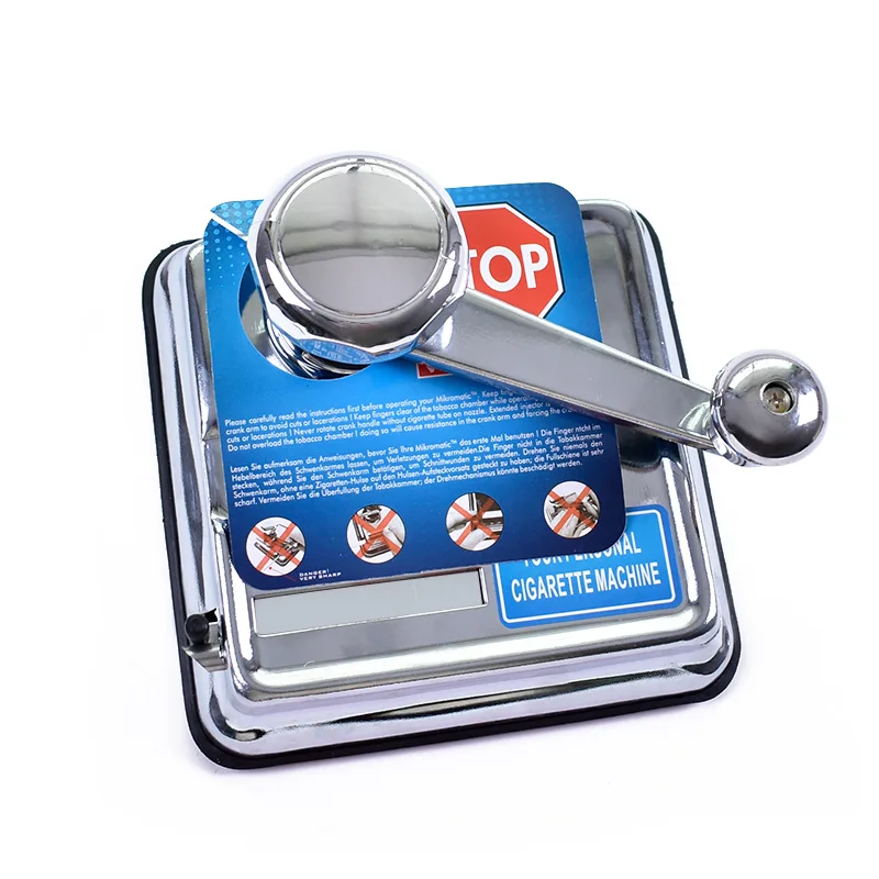High quality silver Hand Easy Cigarette Rolling Machine Tobacco Injector Maker Roller
High quality silver Hand Easy Cigarette Rolling Machine Tobacco Injector Maker Roller