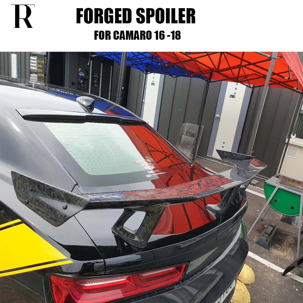 1LE Style Glossy Forged Carbon Fiber Rear Trunk Boot Lip Wing Spoiler For Chevrolet New Camaro Coupe 2016 UP
1LE Style Glossy Forged Carbon Fiber Rear Trunk Boot Lip Wing Spoiler For Chevrolet New Camaro Coupe 2016 UP