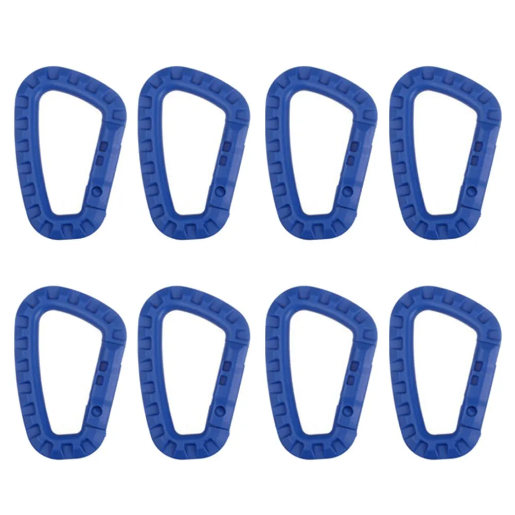 8Pcs Climbing Safety Buckle Plastic Carabiner D-Ring Key Chain Clip Hook 100lb Outdoor Camping Nylon Buckle Multi-function Tool
8Pcs Climbing Safety Buckle Plastic Carabiner D-Ring Key Chain Clip Hook 100lb Outdoor Camping Nylon Buckle Multi-function Tool