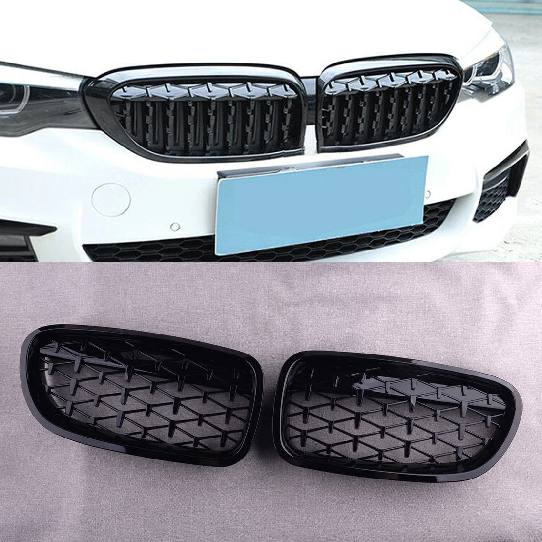 1 Pair Front Hood Grilles 51137200728 Fit for BMW 5 Series F10 Sedan M5 F11 Touring 2011 2012 2013 2014 2015 2016 51137200727
1 Pair Front Hood Grilles 51137200728 Fit for BMW 5 Series F10 Sedan M5 F11 Touring 2011 2012 2013 2014 2015 2016 51137200727