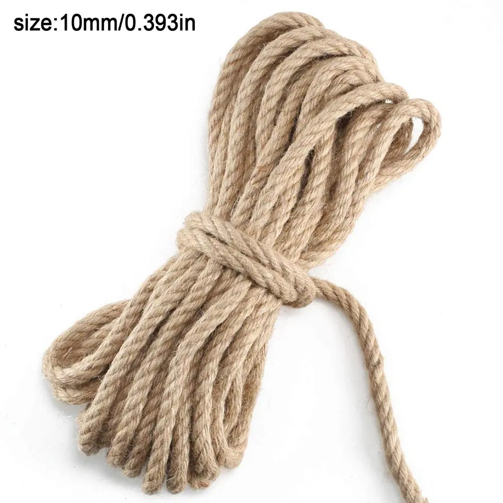 10 Mm Hemp Rope 10m Jute Rope Natural Hemp Cord Jute Rope Tug Of War Rope String Strong Jute Cord Craft Cord
10 Mm Hemp Rope 10m Jute Rope Natural Hemp Cord Jute Rope Tug Of War Rope String Strong Jute Cord Craft Cord