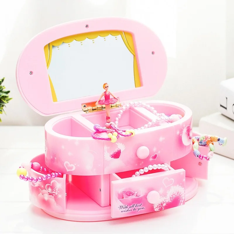 New Rotating Ballerina Music Box To Send Girlfriend Birthday Gift Music Boxs Plastic Jewelry Storage Box Gift Box Christmas Gift
New Rotating Ballerina Music Box To Send Girlfriend Birthday Gift Music Boxs Plastic Jewelry Storage Box Gift Box Christmas Gift