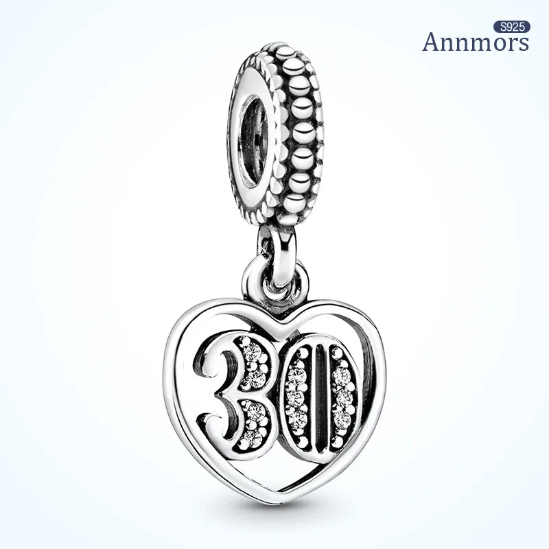 Birthstone 30th Celebration Silver Plated Charm Fits Pandora Bracelet Necklace Charms Original Heart Cubic Zirconia Dangle
Birthstone 30th Celebration Silver Plated Charm Fits Pandora Bracelet Necklace Charms Original Heart Cubic Zirconia Dangle
