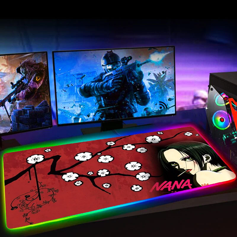 Rgb Tapis De Souris Computer Gaming Accessiores Nana Osaki Anime Podkladka Pod Mysz 35x60 Mause Pad LED Backlit Mat XXL Mausepad
Rgb Tapis De Souris Computer Gaming Accessiores Nana Osaki Anime Podkladka Pod Mysz 35x60 Mause Pad LED Backlit Mat XXL Mausepad