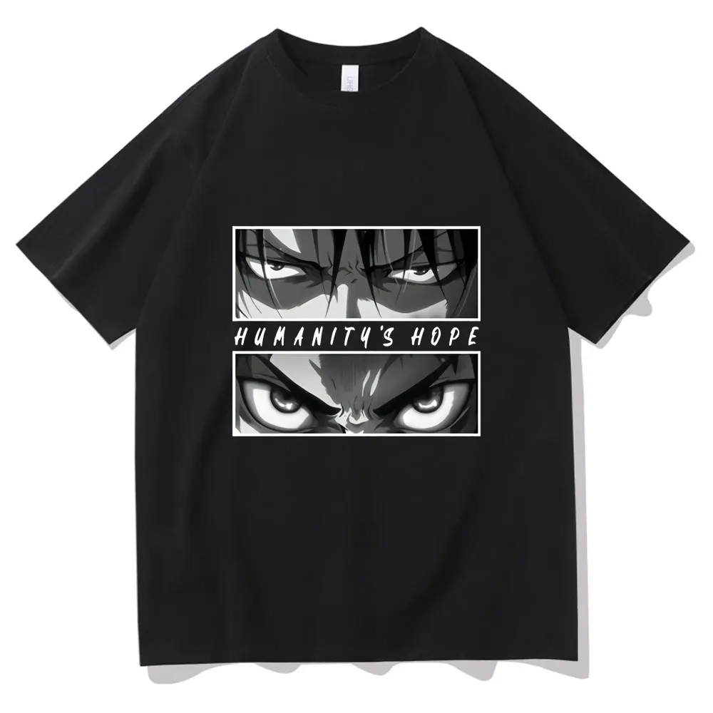 Anime Attack on Titan T-shirt Men Women Eren Jaeger Eyes Tshirt Short Sleeve Fashion Streetwear Tees Mens Casual Loose T Shirts
Anime Attack on Titan T-shirt Men Women Eren Jaeger Eyes Tshirt Short Sleeve Fashion Streetwear Tees Mens Casual Loose T Shirts
