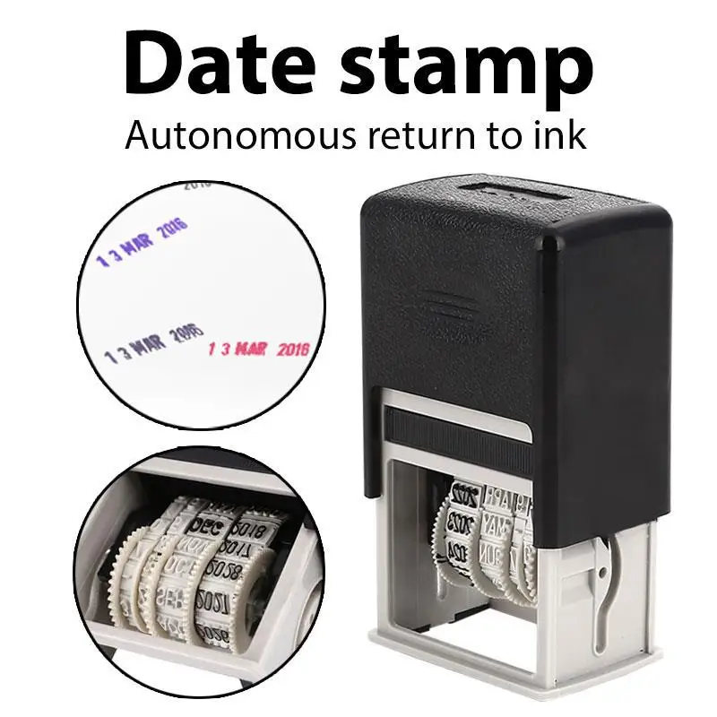 Metal + ABS 2017-2028 Stamping Mud Set DIY Handle Account Date Stamps Convenient Office Supplies Retro Home SCHOOL Seal Student
Metal + ABS 2017-2028 Stamping Mud Set DIY Handle Account Date Stamps Convenient Office Supplies Retro Home SCHOOL Seal Student