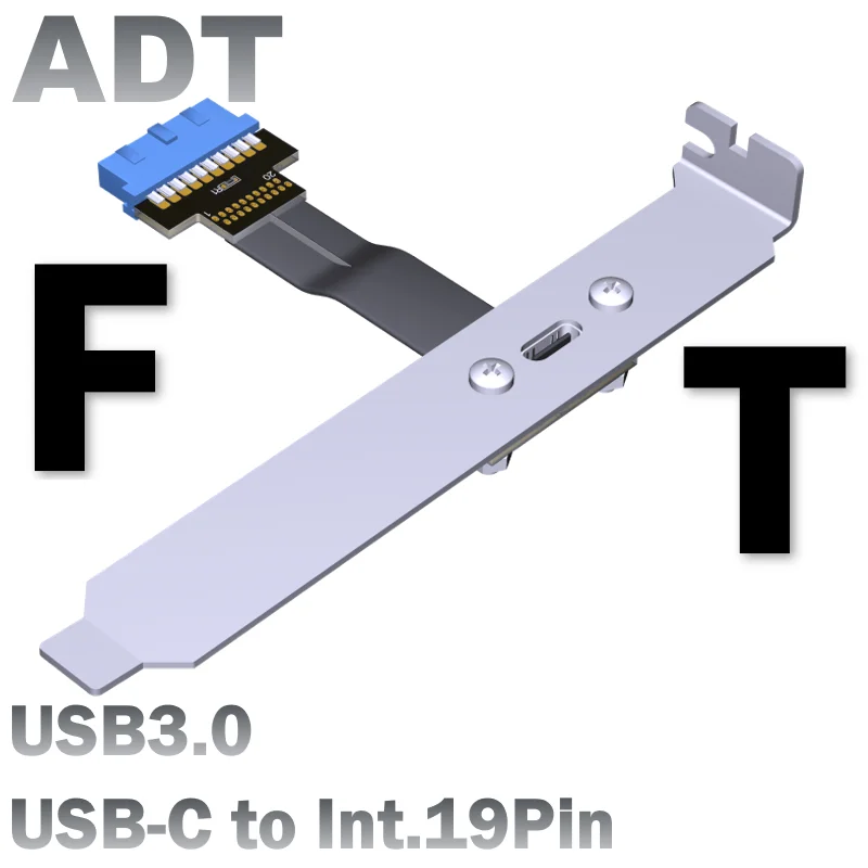 USB 3.0 Type-C Female to USB 3.0 Internal 19Pin / 20Pin Male USB Data Sync & Charge Cable Cord Connector Adapter FPC FPV Flat
USB 3.0 Type-C Female to USB 3.0 Internal 19Pin / 20Pin Male USB Data Sync & Charge Cable Cord Connector Adapter FPC FPV Flat
