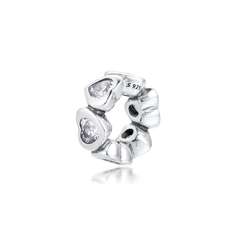 Подходит для европейских браслетов с подвесками, бусины-разделители с сердечками и прозрачным кубическим цирконием, серебряное Ювелирное ...
Подходит для европейских браслетов с подвесками, бусины-разделители с сердечками и прозрачным кубическим цирконием, серебряное Ювелирное ...