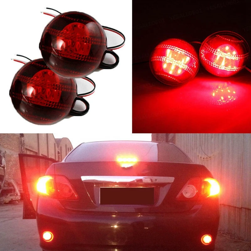 2X Car LED Rear Bumper Lamp Reflector Tail Brake Light for Toyota Corolla 2007-2010
2X Car LED Rear Bumper Lamp Reflector Tail Brake Light for Toyota Corolla 2007-2010