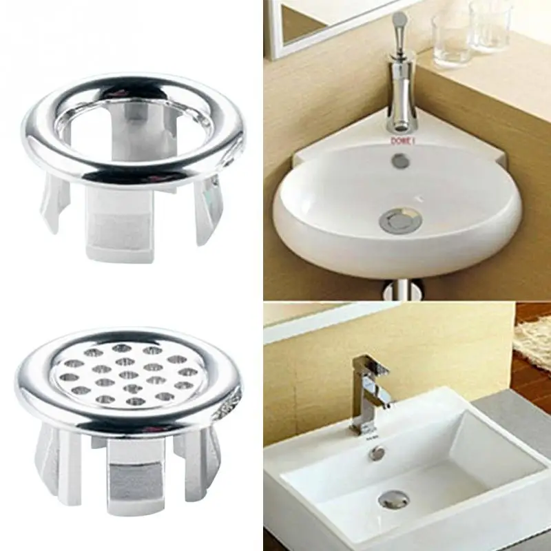 Запасная круглая крышка для раковины ванной комнаты аккуратная отделка кольцо с