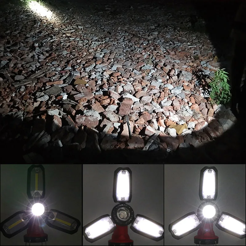 Multifunctional COB Work Light USB Charging High Brightness Portable Lamp for Outdoor X85
Multifunctional COB Work Light USB Charging High Brightness Portable Lamp for Outdoor X85