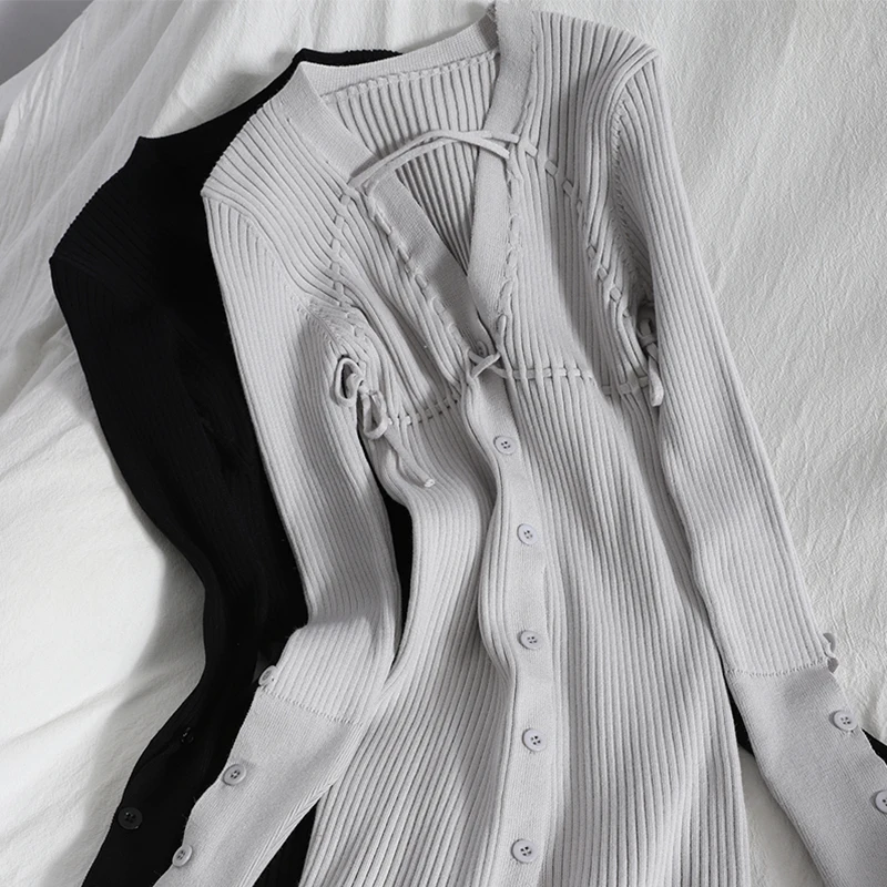 Aibeautyer New Spring Autumn Casual Solid Slim Lantern Sleeve Dress A Line V Neck Button Single Breasted Women Dresses
Aibeautyer New Spring Autumn Casual Solid Slim Lantern Sleeve Dress A Line V Neck Button Single Breasted Women Dresses