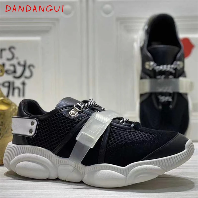 Spring Autumn Bear Men's Sneakers Platform Sports Casual Male Running Shoes New Increased Leather Breathable Boys Chunky Shoes
Spring Autumn Bear Men's Sneakers Platform Sports Casual Male Running Shoes New Increased Leather Breathable Boys Chunky Shoes