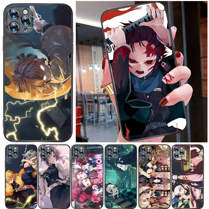 Demon Slayer Kamado Tanjirou Kimetsu No Yaiba Agatsuma Zenitsu Kamado Nezuko Phone Case For iPhone 11 Pro MAX Carcasa Funda
Demon Slayer Kamado Tanjirou Kimetsu No Yaiba Agatsuma Zenitsu Kamado Nezuko Phone Case For iPhone 11 Pro MAX Carcasa Funda