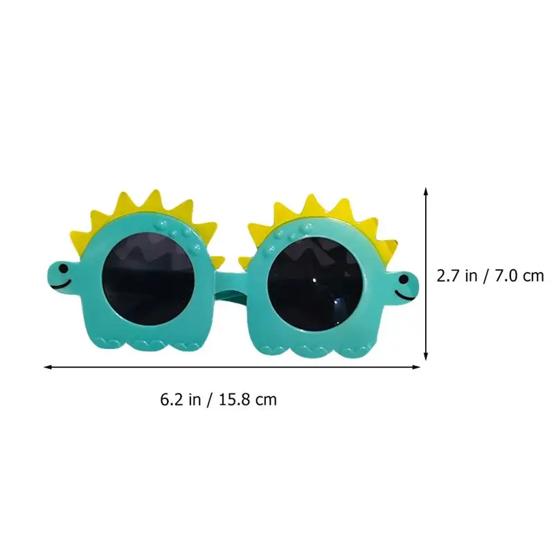 4Pcs Stylish Eyewear Little Dinosaur Design Eyeglass Funny Party Photo Props
4Pcs Stylish Eyewear Little Dinosaur Design Eyeglass Funny Party Photo Props