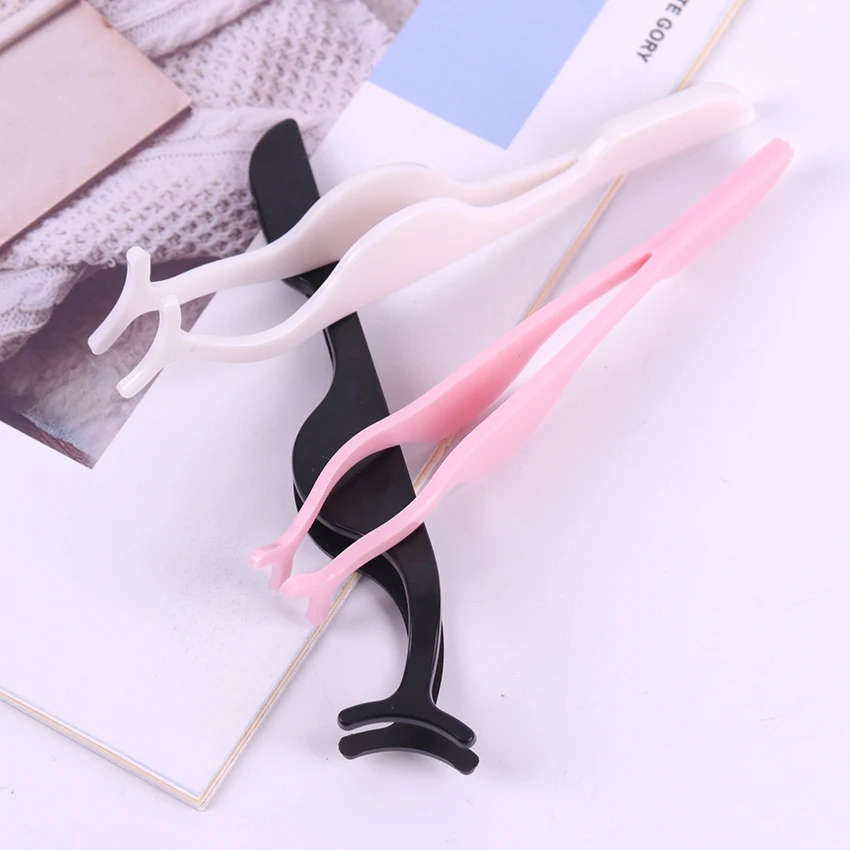 1PC False Eyelash Tweezers False Eyelashes Applicator Eyelash Extension Curler Nipper Auxiliary Clamp Makeup Forceps Tools
1PC False Eyelash Tweezers False Eyelashes Applicator Eyelash Extension Curler Nipper Auxiliary Clamp Makeup Forceps Tools