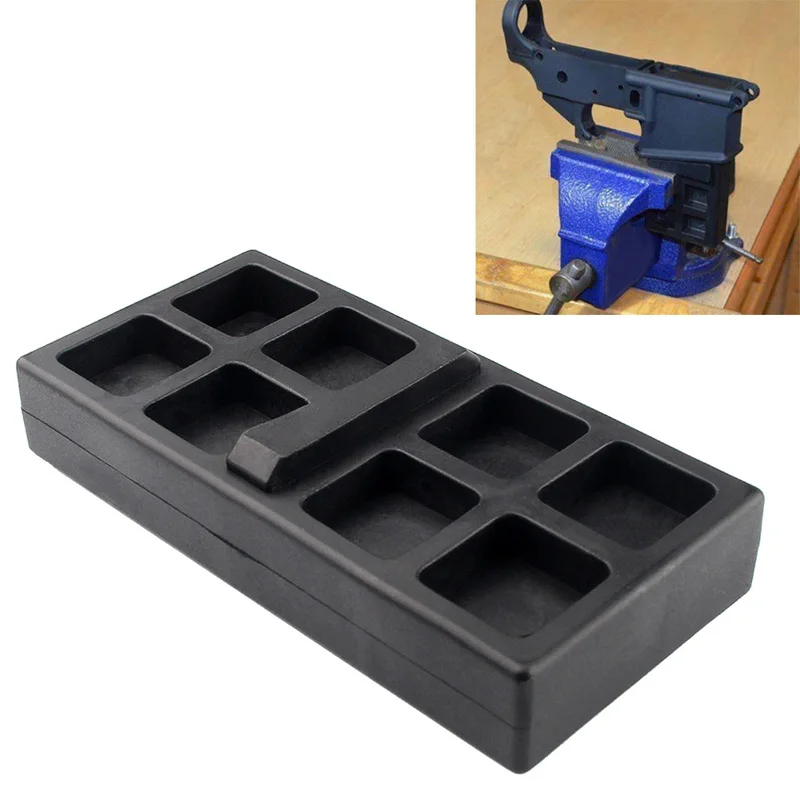 Tactical .223/5.56 Gun Smith Tool Vise Block For Clamping AR15 Lower Receiver Tool Airsoft Hunting Accessories 
Tactical .223/5.56 Gun Smith Tool Vise Block For Clamping AR15 Lower Receiver Tool Airsoft Hunting Accessories