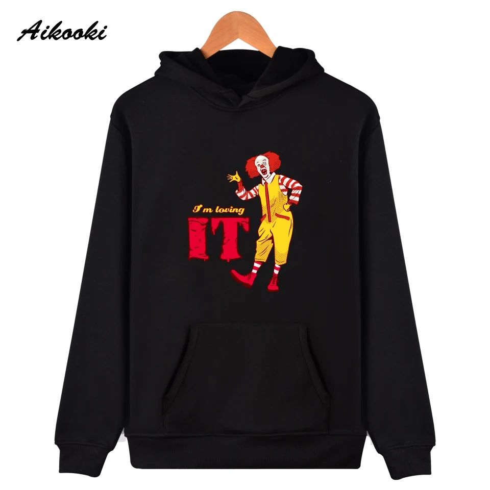 All-match Stephen King's It Hoodie Sweatshirt Streetwear Fashion Hip Hop Hoodies Men Women Loose Hoodie Pennywise Cool Hoodies
All-match Stephen King's It Hoodie Sweatshirt Streetwear Fashion Hip Hop Hoodies Men Women Loose Hoodie Pennywise Cool Hoodies