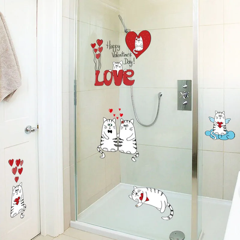 Lovely Girl Love Cat Wall Decor Sticker Catoon Stickers Room Decoration Creative Garland Decals Bathroom Decor Living Room Mural
Lovely Girl Love Cat Wall Decor Sticker Catoon Stickers Room Decoration Creative Garland Decals Bathroom Decor Living Room Mural