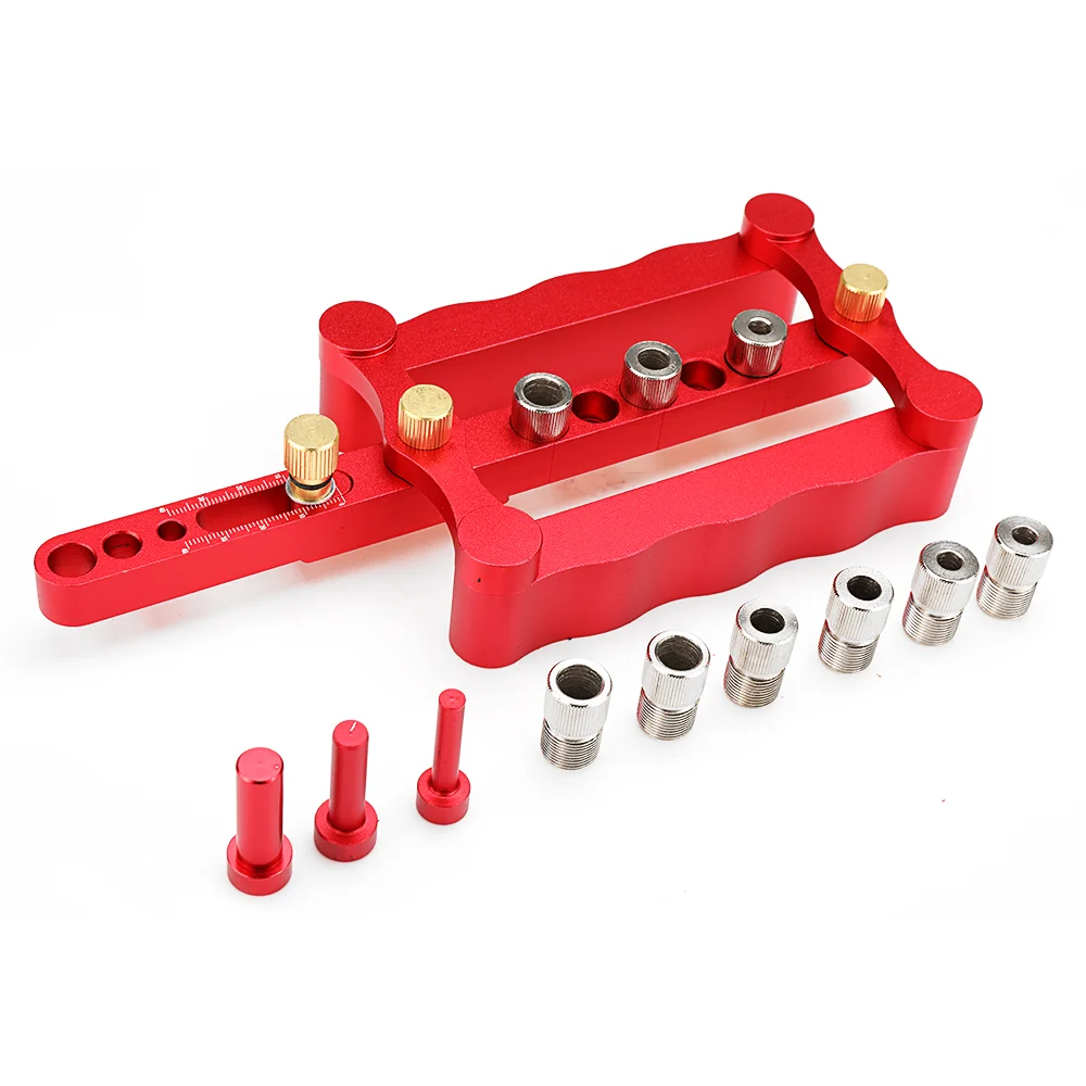 6/8/10mm Woodworking Drill Hole Self Centering Dowelling Jig Adjustable Metric Dowel Stop Punch Locator Drilling Tools
6/8/10mm Woodworking Drill Hole Self Centering Dowelling Jig Adjustable Metric Dowel Stop Punch Locator Drilling Tools