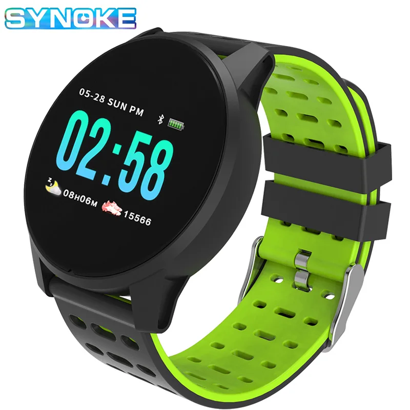SYNOKE Men Smart Watches Blood Pressure Sports Wristband Waterproof Fitness Tracker Smartwatch For Android IOS Phone
SYNOKE Men Smart Watches Blood Pressure Sports Wristband Waterproof Fitness Tracker Smartwatch For Android IOS Phone