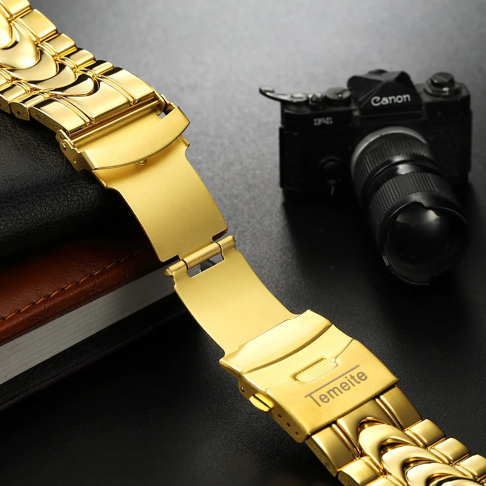 TEMEITE New Fashion Mens Watches Top Brand Luxury Big Dial Military Watch Full Steel Waterproof Sport Chronograph Watch Men
TEMEITE New Fashion Mens Watches Top Brand Luxury Big Dial Military Watch Full Steel Waterproof Sport Chronograph Watch Men