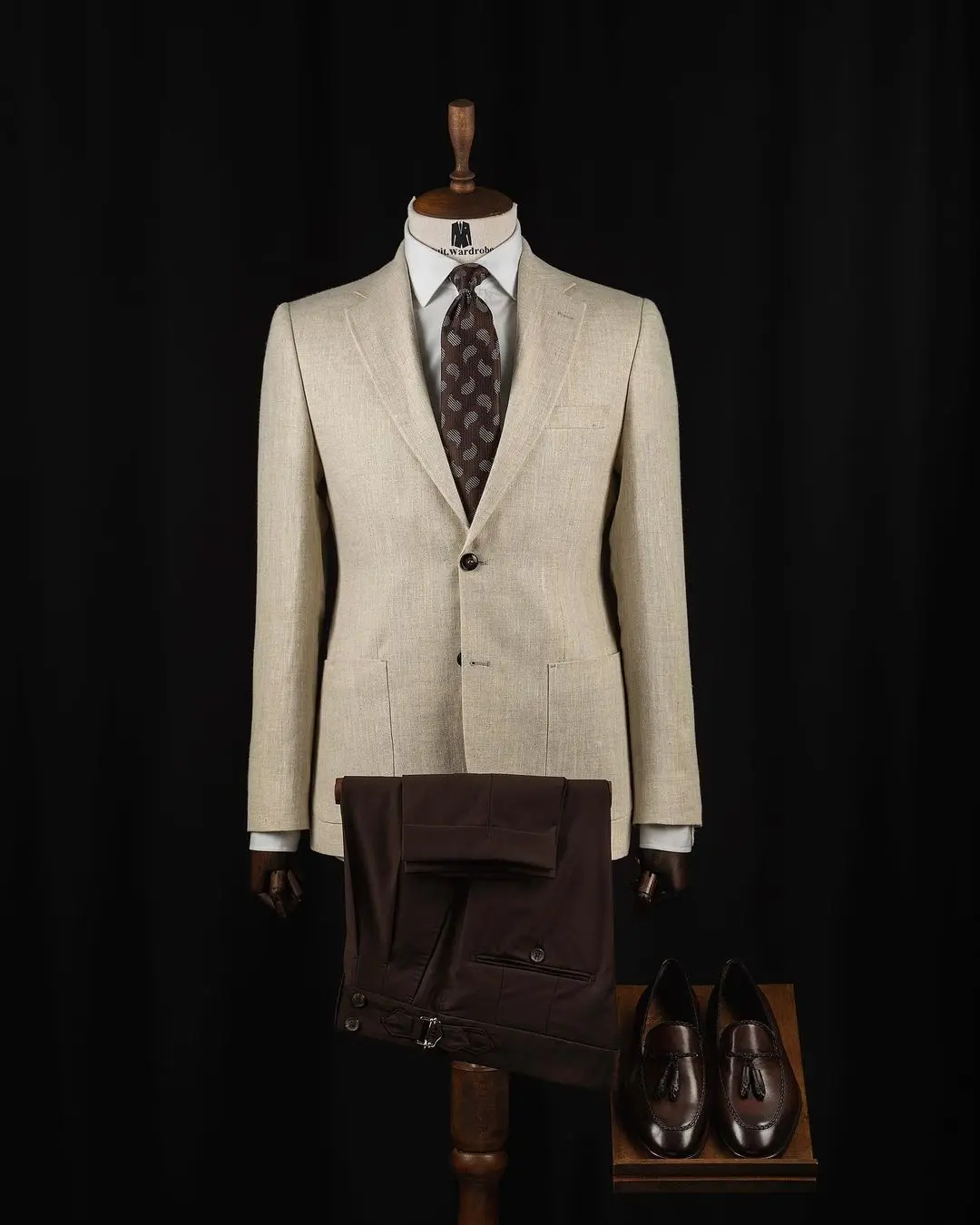 (Jacket+Pants) Fashion Khaki Notch Lapel Two Buttons Tuxedo Beach Wedding Man Suit 2 Piece Formal Man Blazer Custom Made
(Jacket+Pants) Fashion Khaki Notch Lapel Two Buttons Tuxedo Beach Wedding Man Suit 2 Piece Formal Man Blazer Custom Made