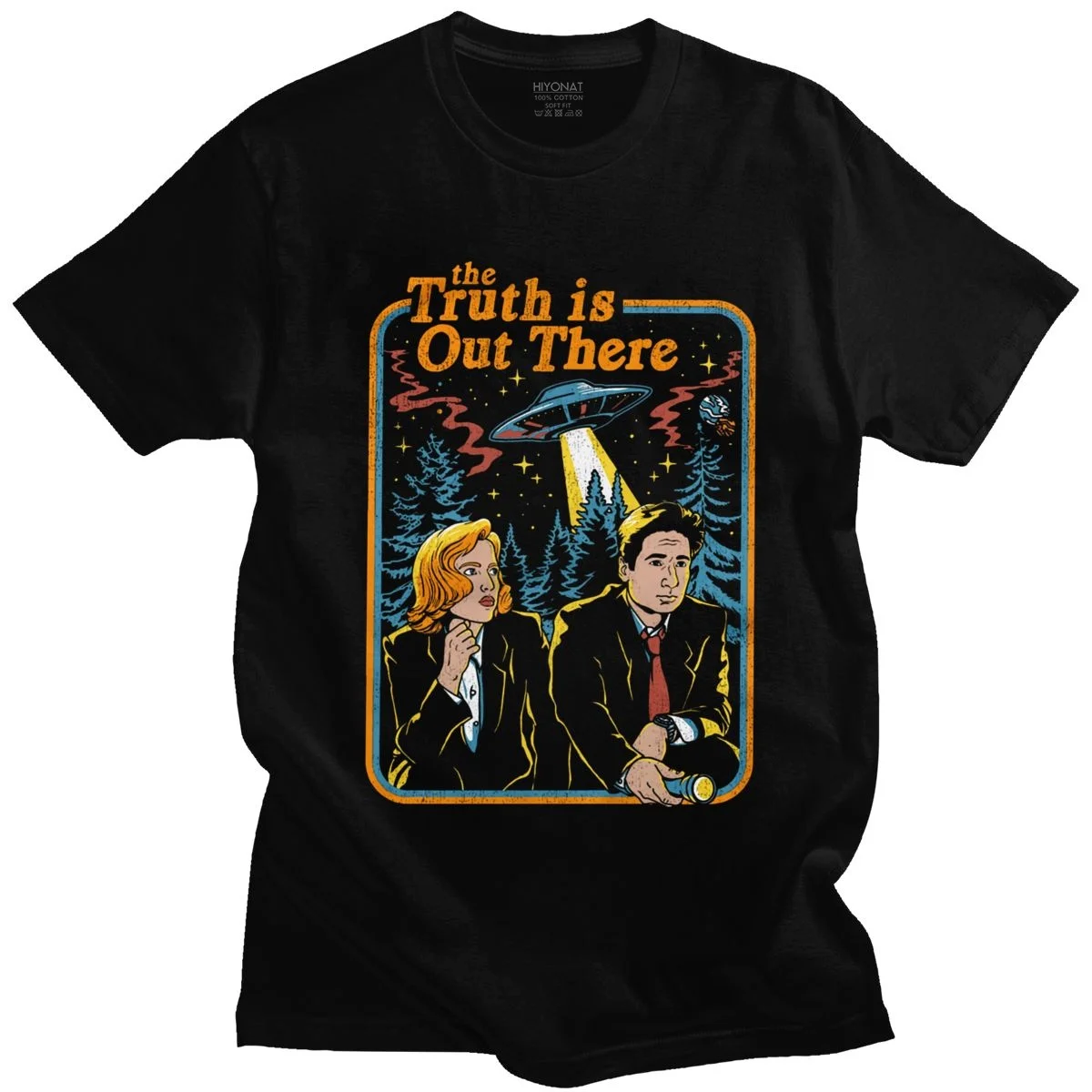 Vintage The X Files T-shirt Men The Truth Is Out There Tshirt Anime Harajuku Streetwear Cartoon Tee Short Sleeve T-shirt
Vintage The X Files T-shirt Men The Truth Is Out There Tshirt Anime Harajuku Streetwear Cartoon Tee Short Sleeve T-shirt