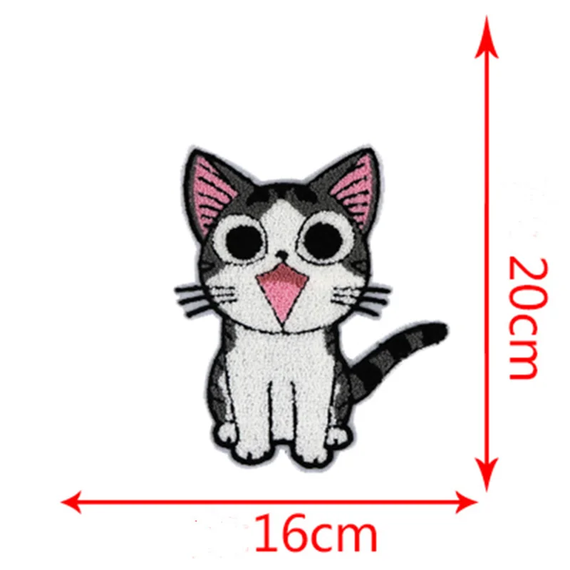 Big Size Embroidered Sew-On Patches Cloth DIY Baby Kids Motif Applique Sticker Handmade Cartoon Decoration Cat
Big Size Embroidered Sew-On Patches Cloth DIY Baby Kids Motif Applique Sticker Handmade Cartoon Decoration Cat