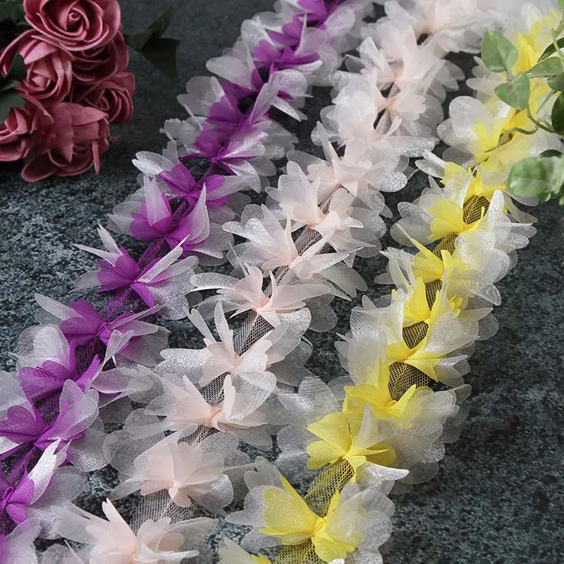 10Yards New Arrival 3D Chiffon Bows Flowers Lace Trim Dress Decoration Fabric Applique Ribbon Sewing Supplies Clothing Accessory
10Yards New Arrival 3D Chiffon Bows Flowers Lace Trim Dress Decoration Fabric Applique Ribbon Sewing Supplies Clothing Accessory