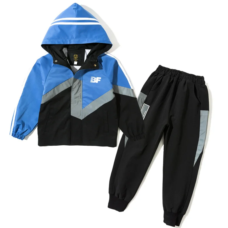New Hooded Spring Autumn Boys Clothing SuitsCoat + Pants 2pcs/Set Kids Jacket Teenager Casual Sport CottonTracksuit High Quali
New Hooded Spring Autumn Boys Clothing SuitsCoat + Pants 2pcs/Set Kids Jacket Teenager Casual Sport CottonTracksuit High Quali