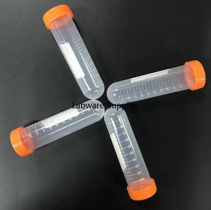 50pcs/lot 50ml Round bottom centrifugal tube with graduation, Plastic Centrifuge Tube with screw cap
50pcs/lot 50ml Round bottom centrifugal tube with graduation, Plastic Centrifuge Tube with screw cap