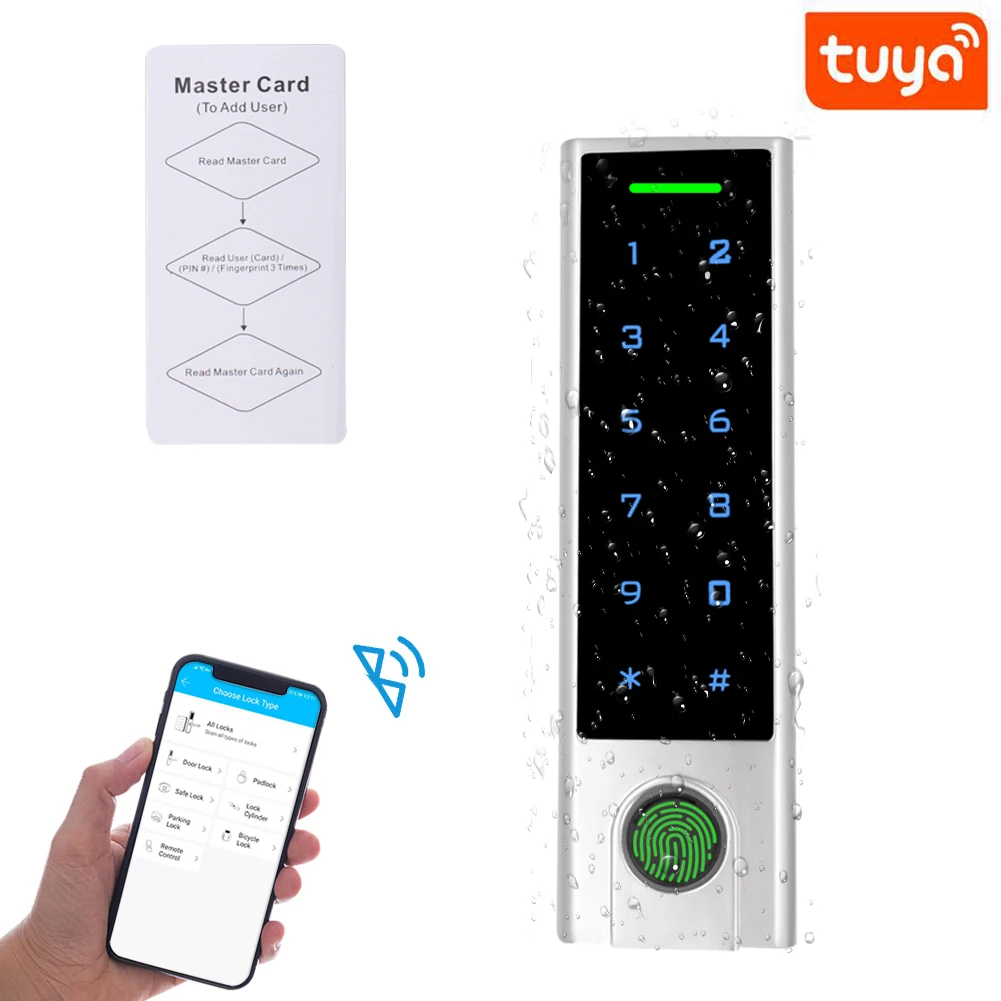 125 кГц, RFID, Bluetooth, управление доступом, ler IP66, водонепроницаемый, удалить приложение, добавить доступ Tuya, управление доступом от пользователей ...
125 кГц, RFID, Bluetooth, управление доступом, ler IP66, водонепроницаемый, удалить приложение, добавить доступ Tuya, управление доступом от пользователей ...