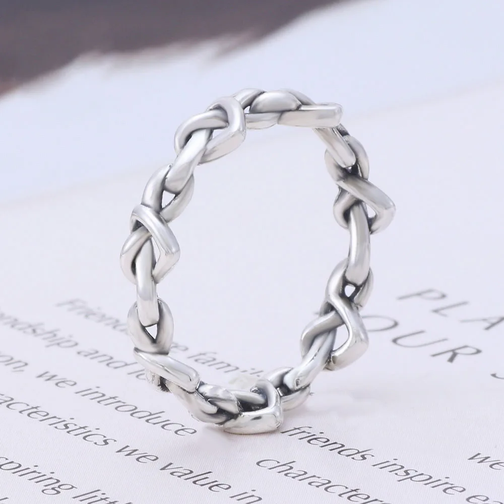 Hot Free Shipping Real 925 Sterling Silver Ring Hollow And Knotted Heart And Female Rings For Women's Gift Banquet Jewelry
Hot Free Shipping Real 925 Sterling Silver Ring Hollow And Knotted Heart And Female Rings For Women's Gift Banquet Jewelry