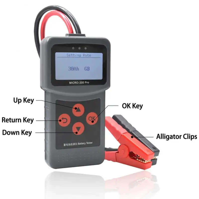 AGM EFB Gel Vehicle Load Battery System Analyzer 12V Vehicle Battery Load Tester Charging System Start Diagnostic Instrument
AGM EFB Gel Vehicle Load Battery System Analyzer 12V Vehicle Battery Load Tester Charging System Start Diagnostic Instrument