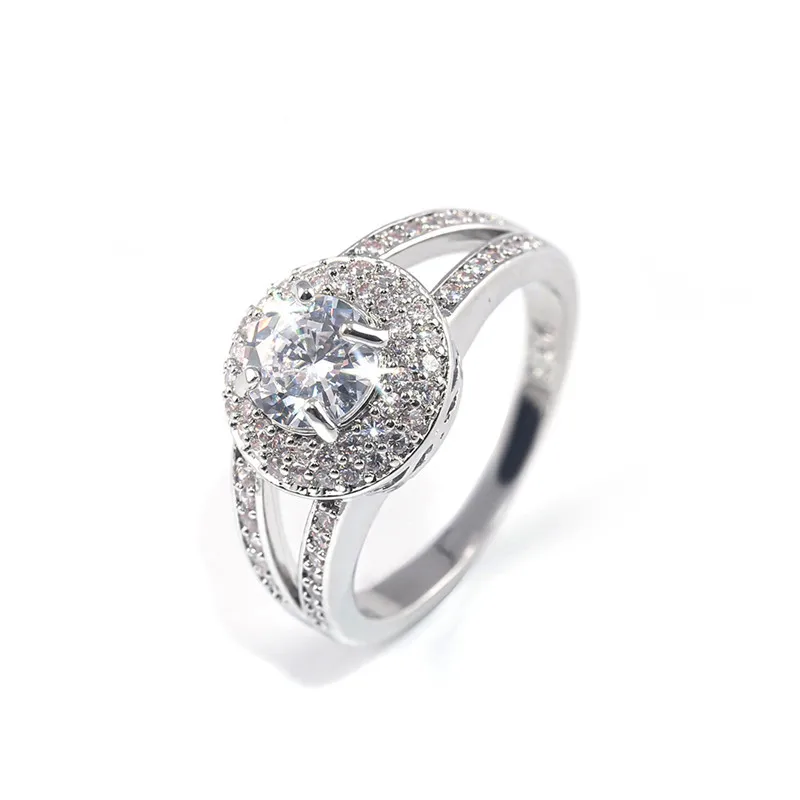 Luxury Female Hollow Zircon Big Ring Vintage Silver Color Wedding Ring Classic White Round Crystal Engagement Rings For Women
Luxury Female Hollow Zircon Big Ring Vintage Silver Color Wedding Ring Classic White Round Crystal Engagement Rings For Women