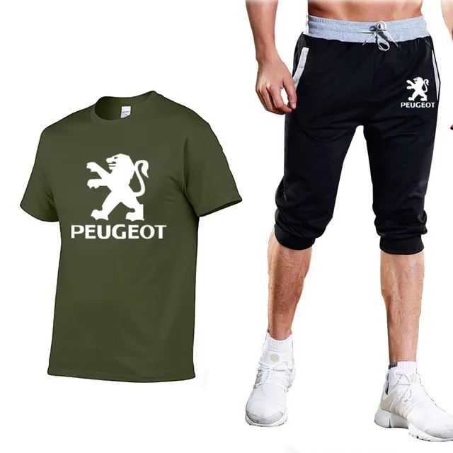 New 2020 Summer for Peugeot Car Logo Solid color casual male Crew neck Cotton Short Sleeve Mens T-Shirt Pants Suit 2Pcs
New 2020 Summer for Peugeot Car Logo Solid color casual male Crew neck Cotton Short Sleeve Mens T-Shirt Pants Suit 2Pcs