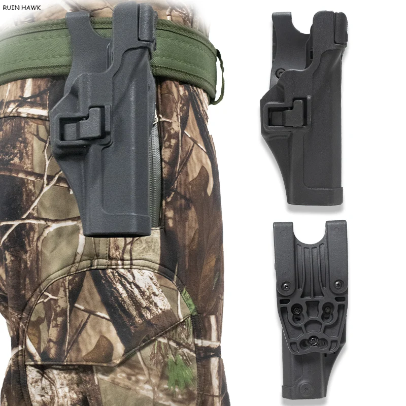 Tactical Gun Holster For Glock 17 Airsoft Right Side Pistol Case Waist Belt Holster Hunting Accessories Without Light
Tactical Gun Holster For Glock 17 Airsoft Right Side Pistol Case Waist Belt Holster Hunting Accessories Without Light