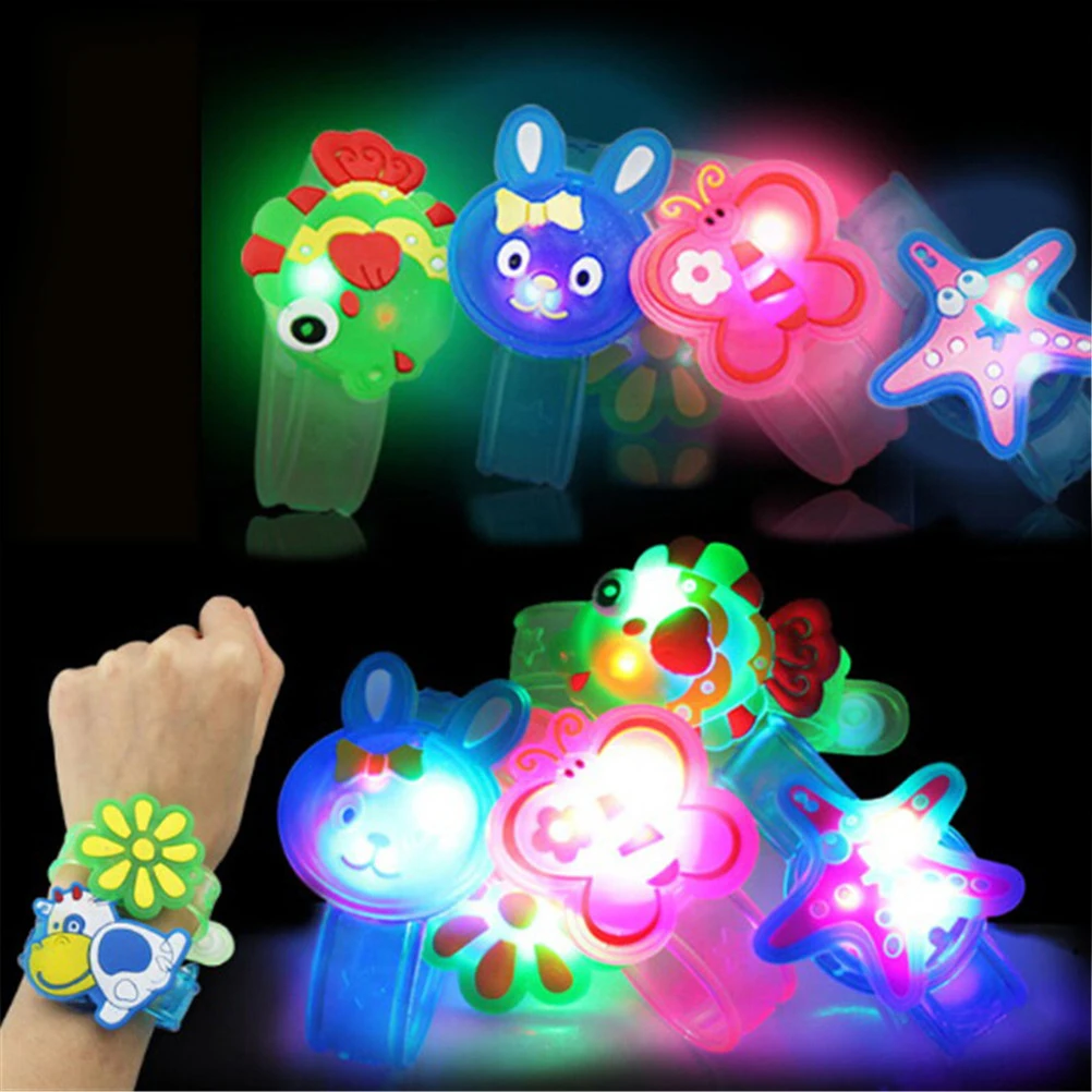 Creative Cartoon Luminous Bracelets Glow In Dark Watch Boys Girls Flash Wrist Band Children's Day Birthday Jewelry Gifts
Creative Cartoon Luminous Bracelets Glow In Dark Watch Boys Girls Flash Wrist Band Children's Day Birthday Jewelry Gifts