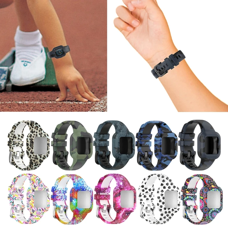 Suitable For-Garmin Garminfit Jr3 And-Garmin Vivofit Jr.3 Universal Children's Watch Solid Color/Color Silicone Strap
Suitable For-Garmin Garminfit Jr3 And-Garmin Vivofit Jr.3 Universal Children's Watch Solid Color/Color Silicone Strap