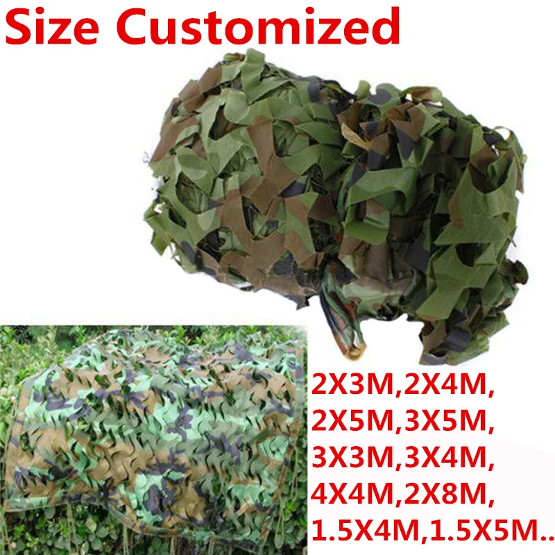 Outdoor Military Camo Netting Army Jungle Camouflage Netting Oxford Fabric Mesh Net Hunt Blind Decor Courtyard Sunshade Shelter
Outdoor Military Camo Netting Army Jungle Camouflage Netting Oxford Fabric Mesh Net Hunt Blind Decor Courtyard Sunshade Shelter