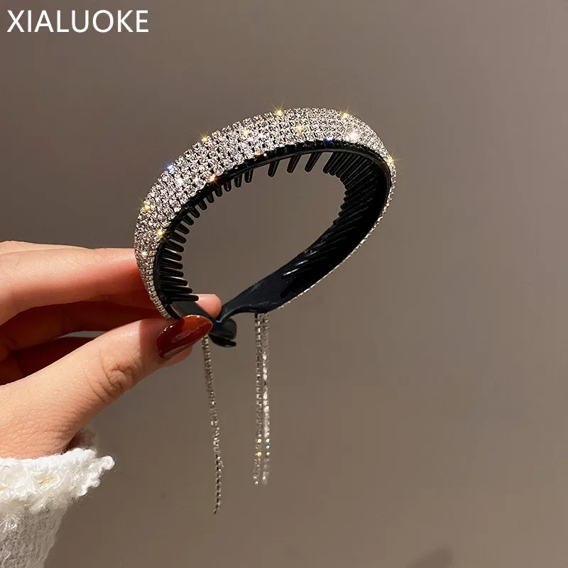 XIALUOKE Новый корейский стиль заколка для волос для женщин Стразы Когти для волос длинные кисточки аксессуары для волос подарки
XIALUOKE Новый корейский стиль заколка для волос для женщин Стразы Когти для волос длинные кисточки аксессуары для волос подарки