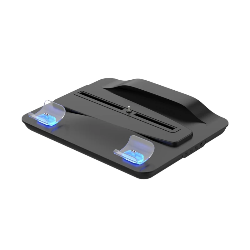 85DD Charger Stand with Cooling Fans Two Controllers Charger Station with Charging Indicator for PS5 Disc/Digital Edition
85DD Charger Stand with Cooling Fans Two Controllers Charger Station with Charging Indicator for PS5 Disc/Digital Edition