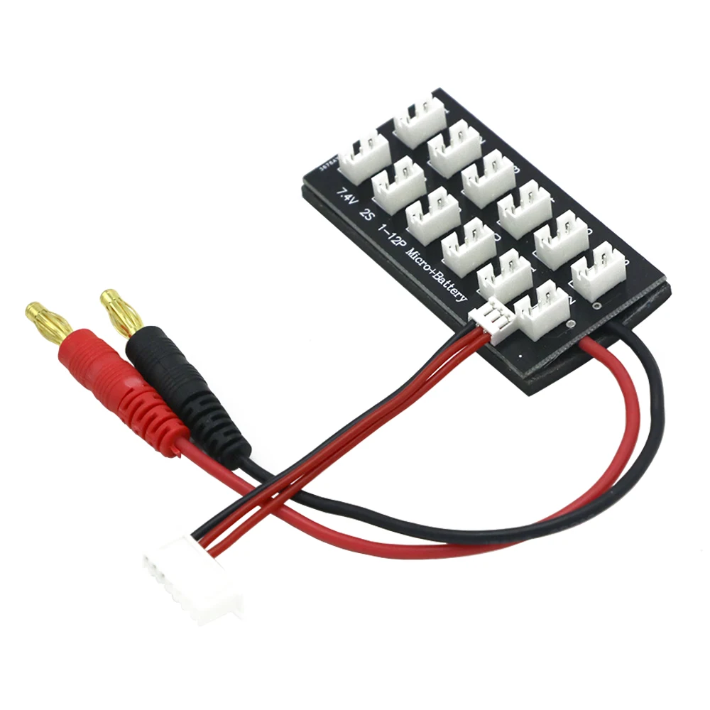 Balance Charging Board 2S 7.4V 12 Cell Paraboard Parallel For RC Helicopter Quadcopter FPV Lipo Battery Toys
Balance Charging Board 2S 7.4V 12 Cell Paraboard Parallel For RC Helicopter Quadcopter FPV Lipo Battery Toys