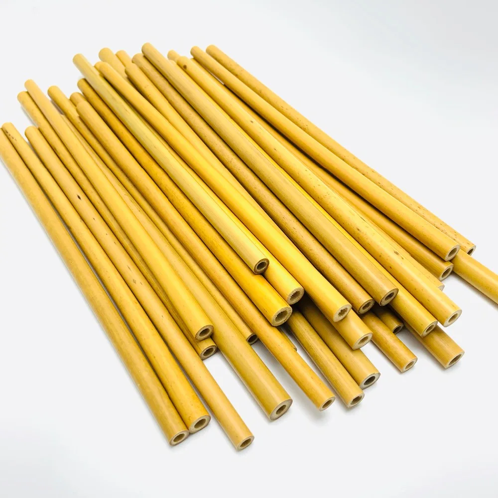 Biodegradable Straw Organic Bamboo Drinking Straws Reusable Wood Straws Travelling Set with Cleaning Straw Brush Handcrafted
Biodegradable Straw Organic Bamboo Drinking Straws Reusable Wood Straws Travelling Set with Cleaning Straw Brush Handcrafted