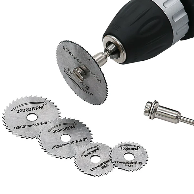 High Speed Steel Woodworking Cutting Discs For Rotary Tools Cutting Discs Durable Metal HSS Circular Saw Blade Home accessories
High Speed Steel Woodworking Cutting Discs For Rotary Tools Cutting Discs Durable Metal HSS Circular Saw Blade Home accessories