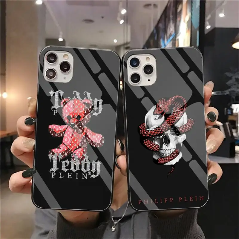 Bear skull qp Philipp luxury Brand Phone Case Tempered Glass For iPhone 12 Pro Max Mini 11 Pro XR XS MAX 8 X 7 6S 6 Plus SE 2020
Bear skull qp Philipp luxury Brand Phone Case Tempered Glass For iPhone 12 Pro Max Mini 11 Pro XR XS MAX 8 X 7 6S 6 Plus SE 2020