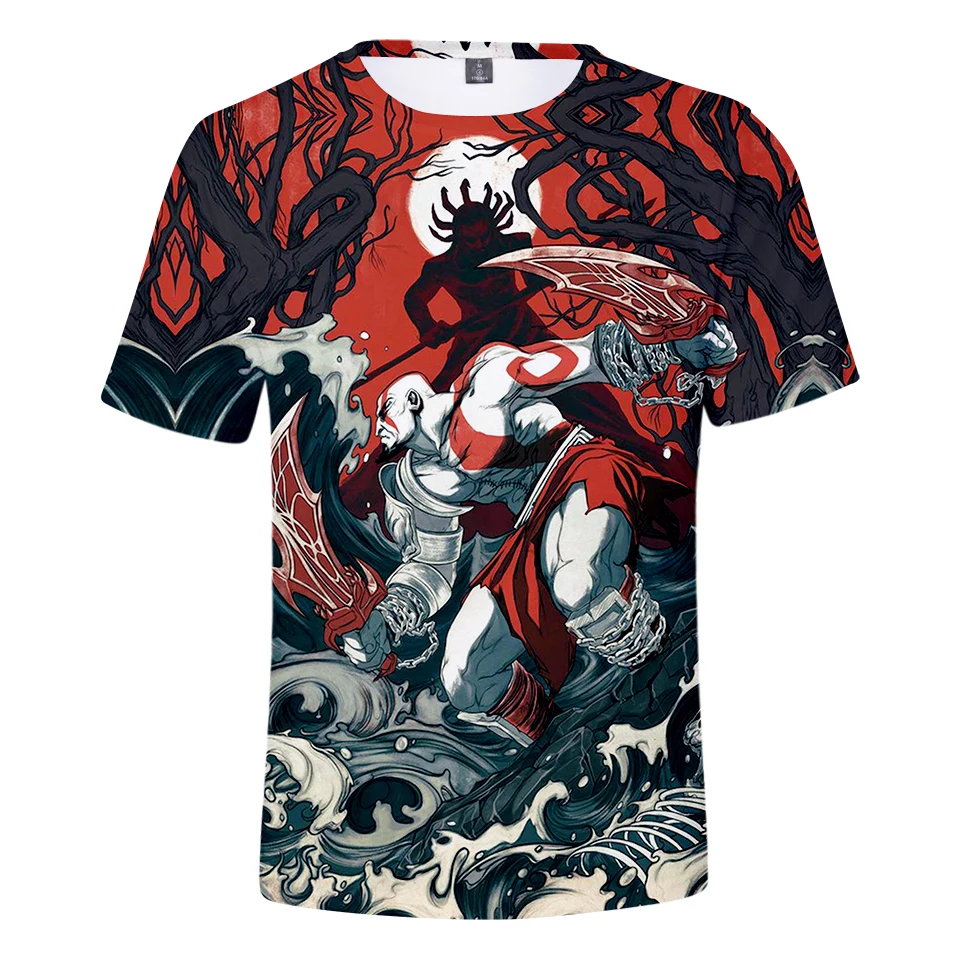 Game T-Shirt God Of War 3D Print Streetwear Men Women Fashion O-Neck Short Sleeve T Shirt Hip Hop Oversized Tshirt Tops Clothing
Game T-Shirt God Of War 3D Print Streetwear Men Women Fashion O-Neck Short Sleeve T Shirt Hip Hop Oversized Tshirt Tops Clothing