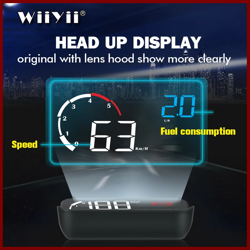 2019 New Car HUD Display M10 Better Than A100S Head Up Display OBD2 Overspeed Warning Auto Electronic Water Temperature 
2019 New Car HUD Display M10 Better Than A100S Head Up Display OBD2 Overspeed Warning Auto Electronic Water Temperature