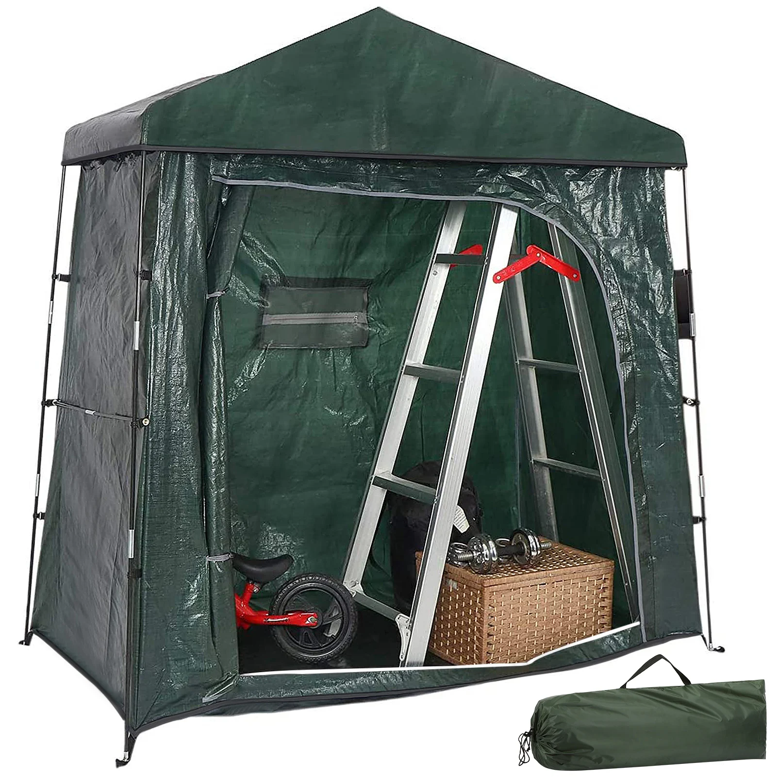 Outdoor Waterproof Tent Bicycle Bikes Storage Shed Tent Space Saving Bicycle Outdoor Garden Pool Storage Cover Shelter
Outdoor Waterproof Tent Bicycle Bikes Storage Shed Tent Space Saving Bicycle Outdoor Garden Pool Storage Cover Shelter